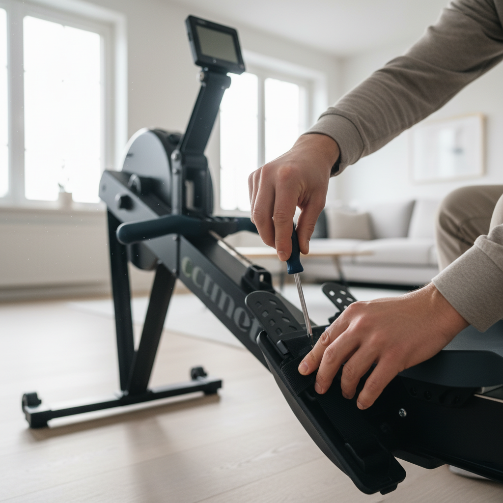 Rowing Machine Handle & Footstrap Problems: Fixes