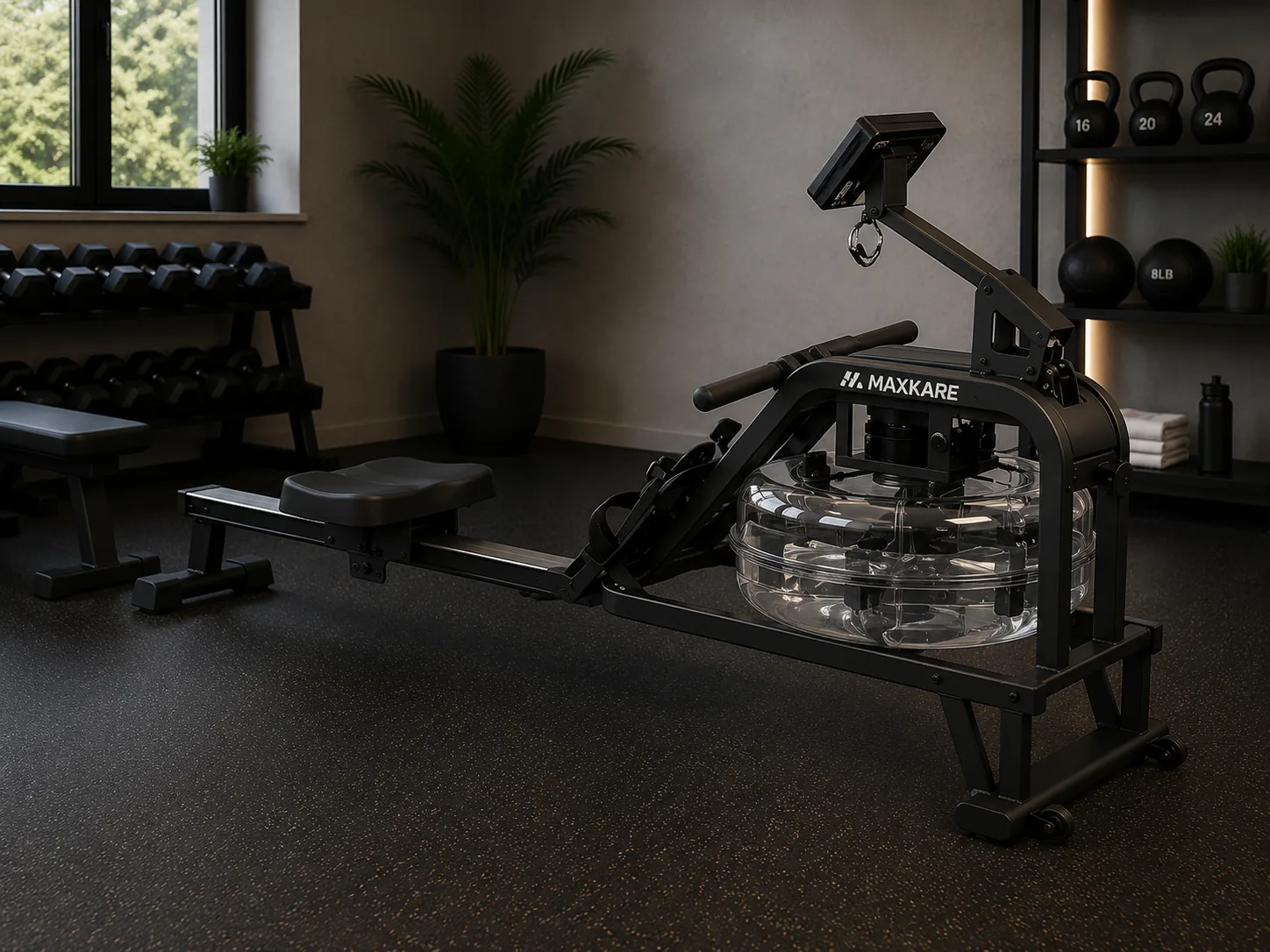 MaxKare Water Rowing Machine Review