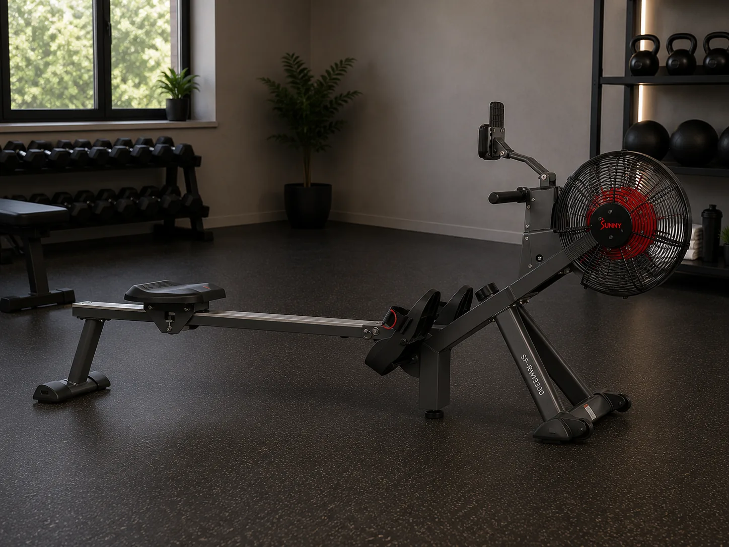Sunny SF-RW5940 Magnetic Air Rower Review